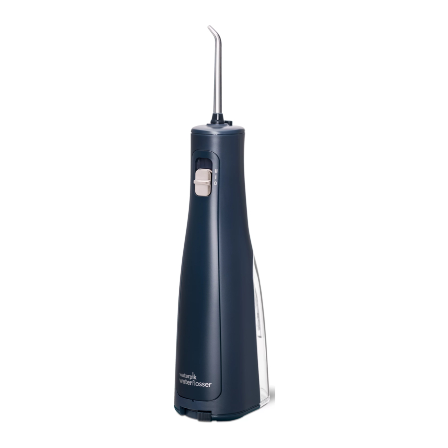 Waterpik Freedom WF-03, Revive WF-03 - Colors Collection Cordless Water Flosser Manual