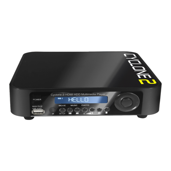 Sumvision Cyclone 2 User Manual