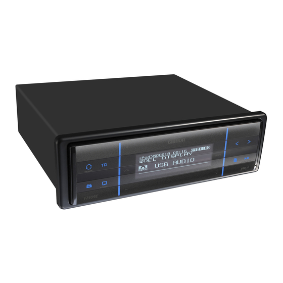 Clarion FZ409E Owner's Manual
