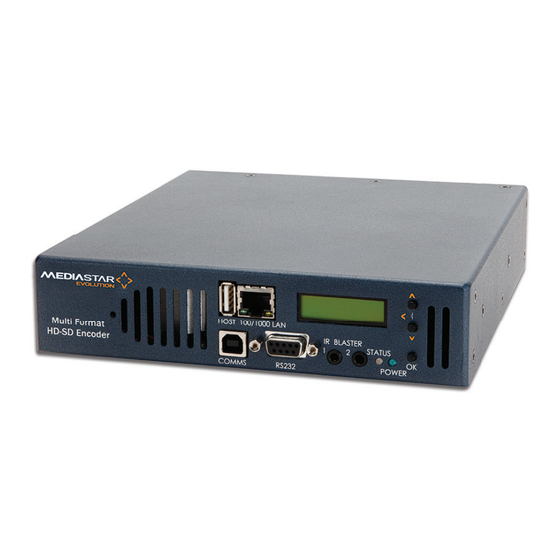 Mediastar Evolution 779-S-SD Quick Start Manual