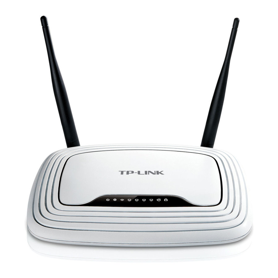 TP-Link TL-WR841N Quick Installation Manual