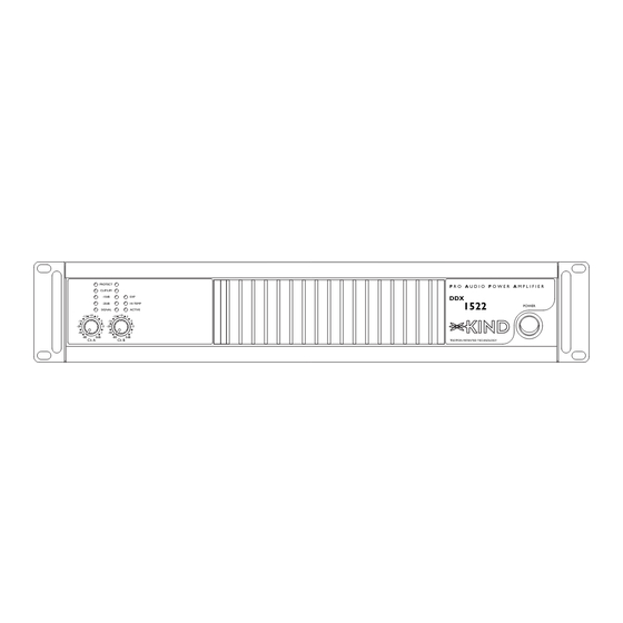 Kind DDX SERIES User Manual