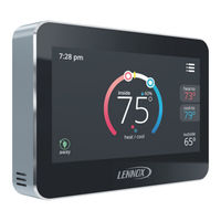 Lennox ComfortSense 7500 User Manual