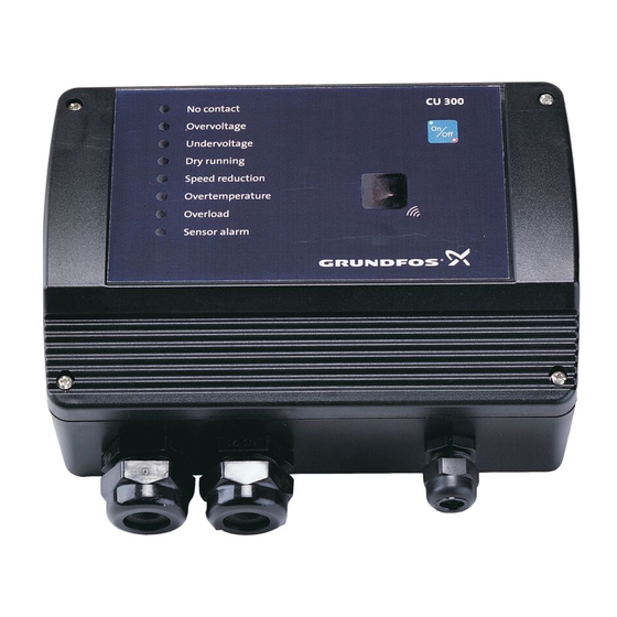 Grundfos cu300 Installation And Operating Instructions Manual
