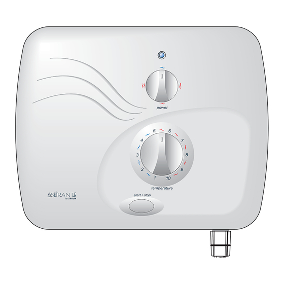 Triton ASPIRANTE Series Installation And Operating Instructions Manual