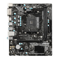 MSI A320M-A PRO Manual