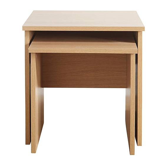 J D WILLIAMS EVESHAM NEST OF TABLES 052 7170 SERIES ASSEMBLY