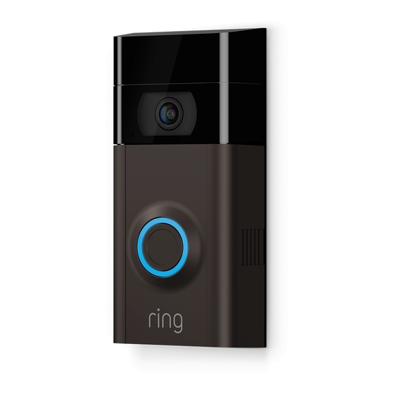 RING VIDEO DOORBELL 2 INSTRUCTIONS MANUAL Pdf Download | ManualsLib