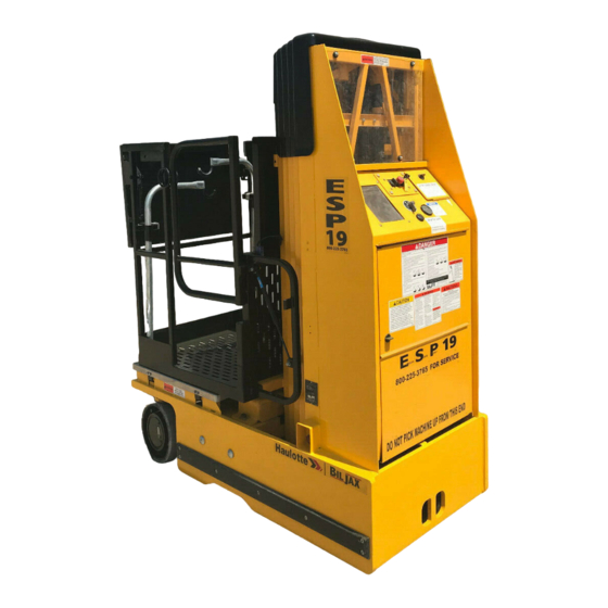 BILJAX ESP 19 MANUAL Pdf Download ManualsLib