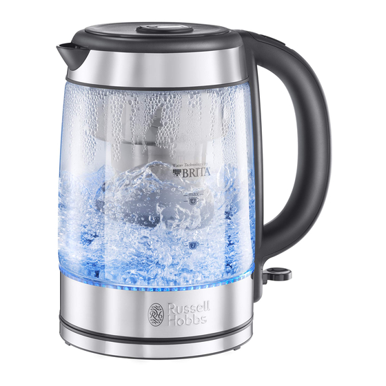 RUSSELL HOBBS BRITA GLASS INSTRUCTIONS & WARRANTY Pdf Download ManualsLib