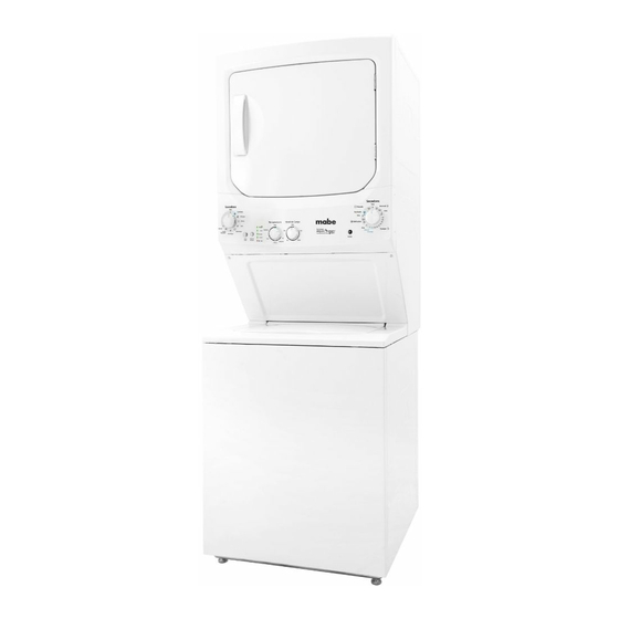 Secadora de 7.2 cu.ft. a Gas Natural, Color Blanco de GE Appliances Mabe