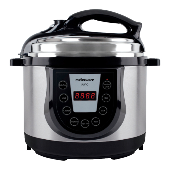 MELLERWARE JUNO INSTRUCTION MANUAL AND RECIPE BOOK Pdf Download