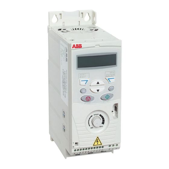 ABB ACS150 Quick Installation And Start-Up Manual