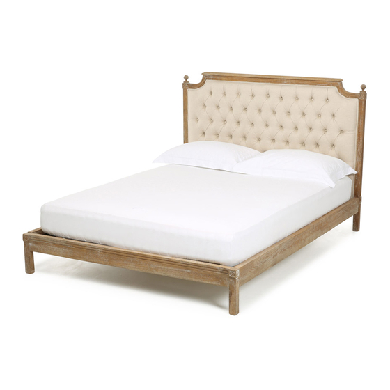 FEATHER&BLACK LOIRE BED ASSEMBLY INSTRUCTIONS Pdf Download ManualsLib