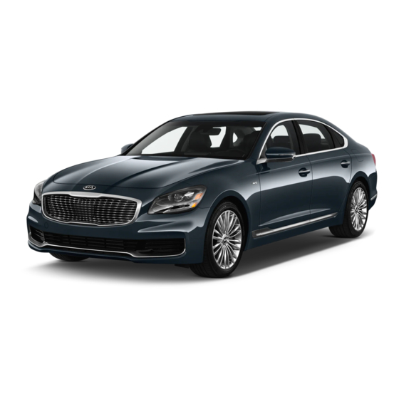 KIA K900 2019 OWNER'S MANUAL Pdf Download | ManualsLib