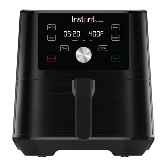 Is it safe to immerse the Instant Vortex Plus 10-Quart Air Fryer in water  or rinse it under a tap?