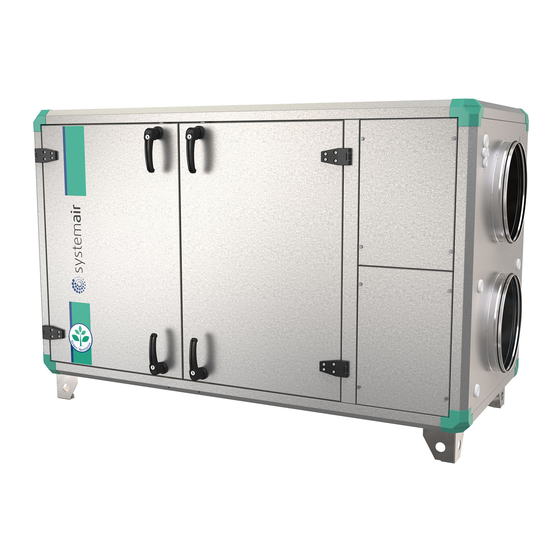 SystemAir Topvex SR03 Operation And Maintenance Instructions