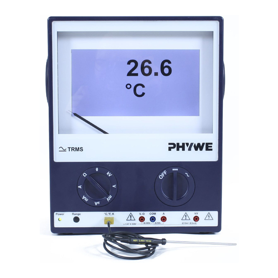 PHYWE ADM 3 Manual