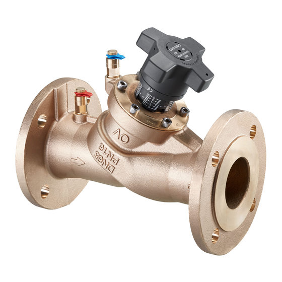 oventrop Hydrocontrol VFC Installation And Operating Instructions Manual