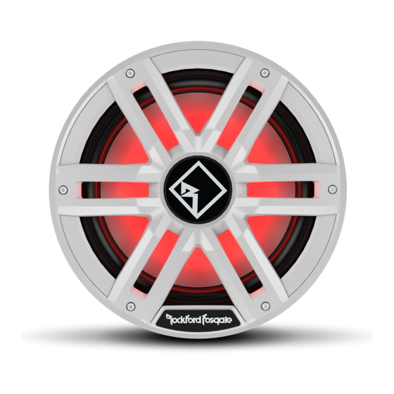 Rockford Fosgate ELEMENT READY M2D4-12S Manual