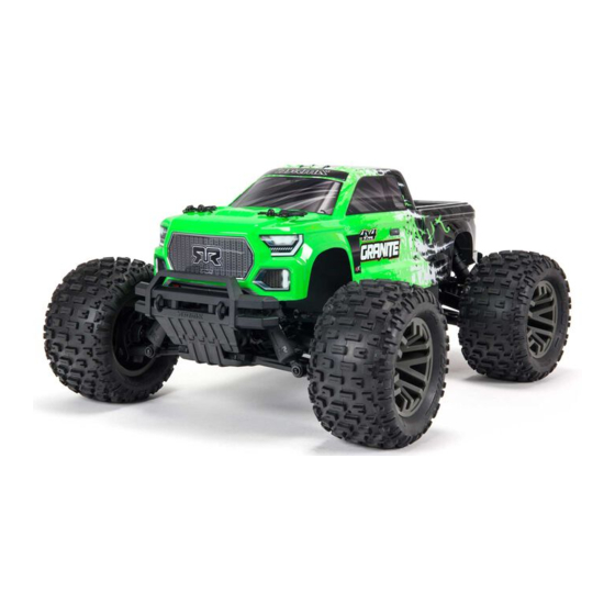 Arrma  4x4 3S BLX Vehicle Manual