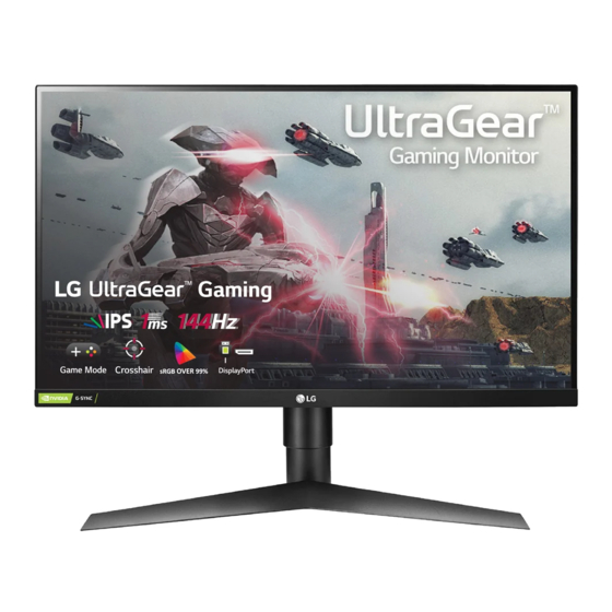 LG UltraGear 27GL650F-B Owner's Manual