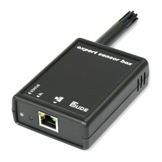 Gude Expert Sensor Box 7211 Manuals