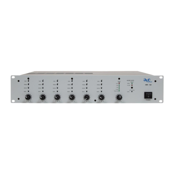 AVE AMI-120 User Manual