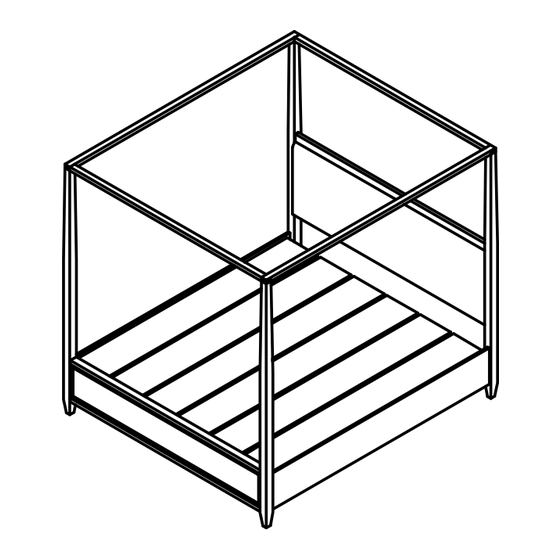 Living Spaces SIENNA B8250-K-HBFB Assembly Instructions