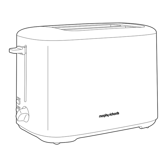 Morphy Richards Equip 2 Slice Toaster Instruction Book