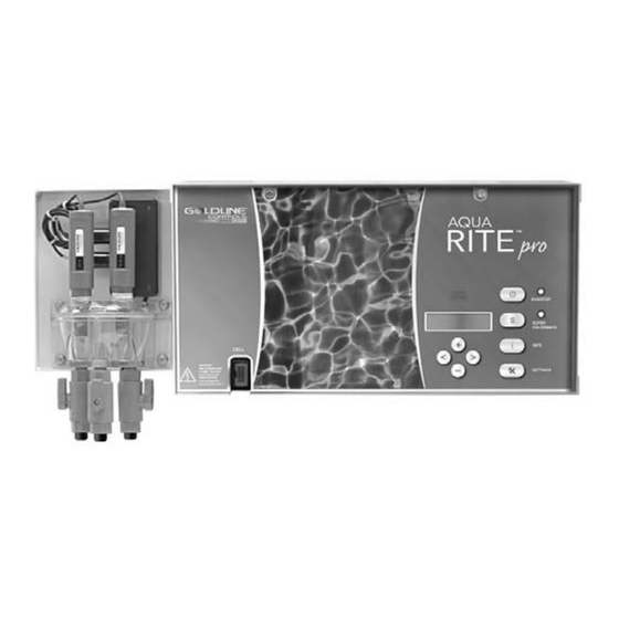Goldine Controls Aqua Rite Operation And Installation Manual