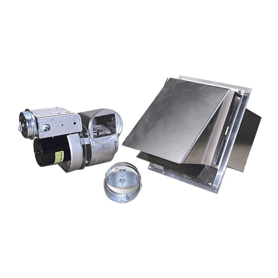 TJERNLUND GPAK GAS SIDE WALL VENT SYSTEMS (GPAK-J,1,JT,1T DISCONTINUED) 8500370 REV. 4 0198 Manual