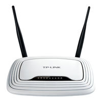 TP-Link TL-WR841ND - Wireless N Router Atheros 2T2R 2.4GHz 802.11n 2.0 User Manual