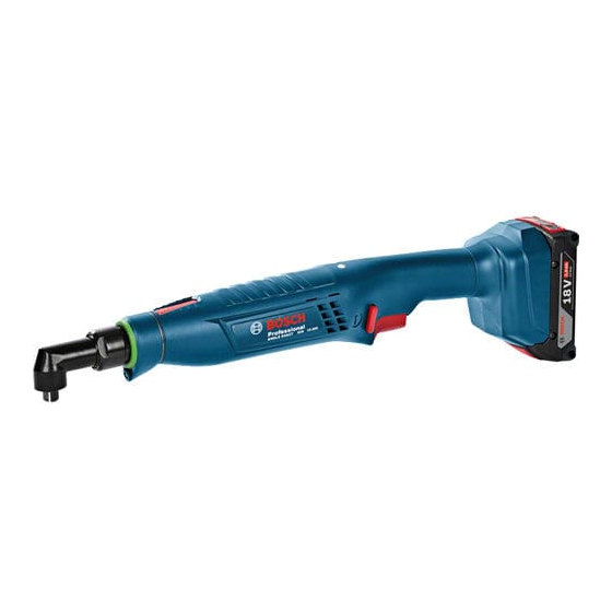 Bosch Exaction 18 V-LI 8-1100 Manuals