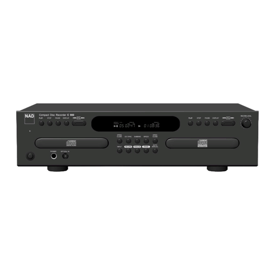 NAD C660 Service Manual