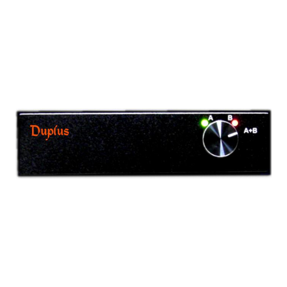 Mitron Duplus DUP-35 User Manual