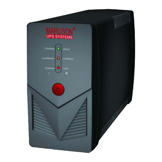 Maruson 1100 User Manual