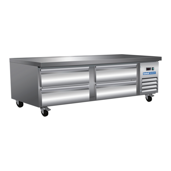 CENTRAL RESTAURANT PRODUCTS 69K126 INSTRUCTION MANUAL Pdf Download