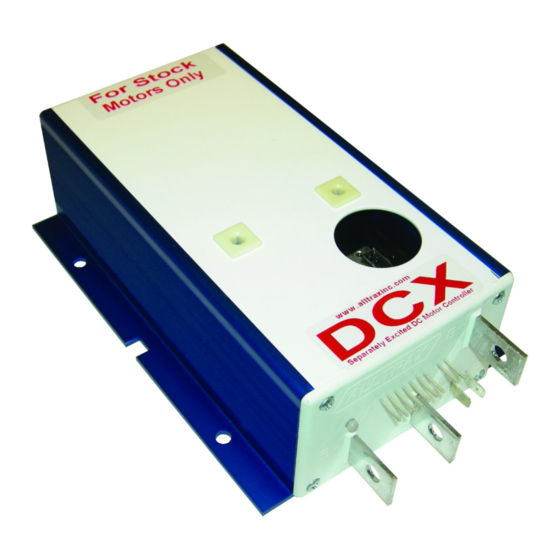 ALLTRAX DCX300ET MANUAL Pdf Download ManualsLib