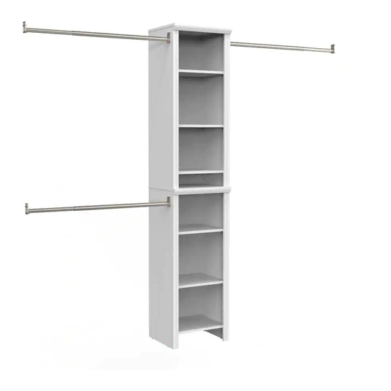 CLOSETMAID IMPRESSIONS NARROW KIT INSTRUCTION MANUALS Pdf Download