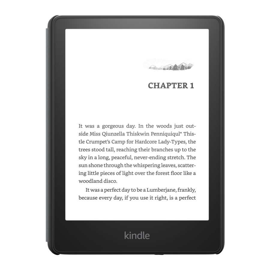 AMAZON KINDLE PAPERWHITE GETTING STARTED Pdf Download ManualsLib