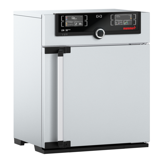 MEMMERT UN PLUS SERIES OPERATING INSTRUCTIONS MANUAL Pdf Download
