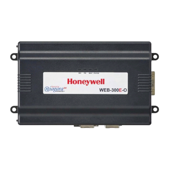 Honeywell WEB-300E Series Installation Instructions Manual