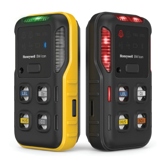 HONEYWELL BW ICON USER MANUAL Pdf Download ManuaLib