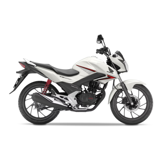 HONDA CBF125M MANUAL Pdf Download | ManualsLib