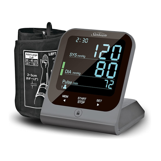 Etekcity Smart Blood Pressure Monitor Model TMB-1583-BS Bluetooth