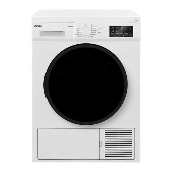 Amica WTP 488 030 Quick Start Manual