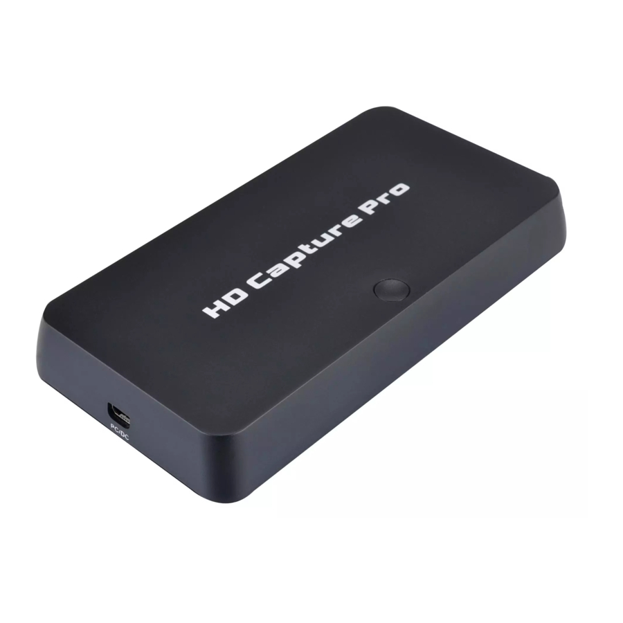EzCAP ezcap295 HD Capture Pro Quick Start Manual