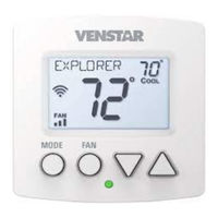 Venstar EXPLORER Mini T2100 Owner's Manual & Installation Instructions