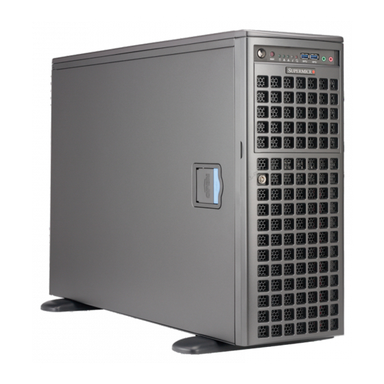 Supermicro SuperWorkstation 5049A-TR User Manual